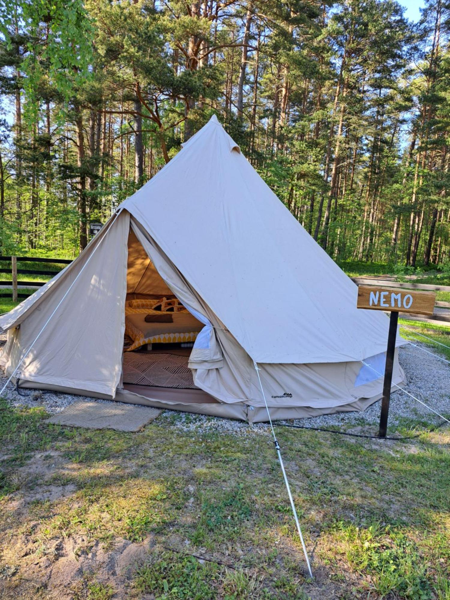 Glempings Berzciema Laguna Bērzciems 외부 사진